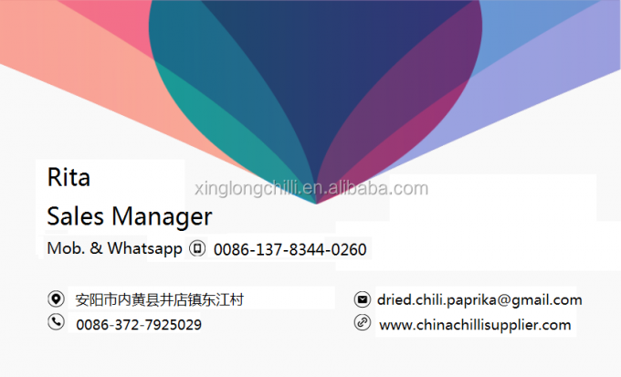 Спецификация chili Тяньцзиня горячей продажи пряного красного
