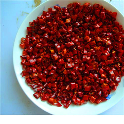 Кольцо чилей природы красное перца Chili безводные 1mm до 3mm огня