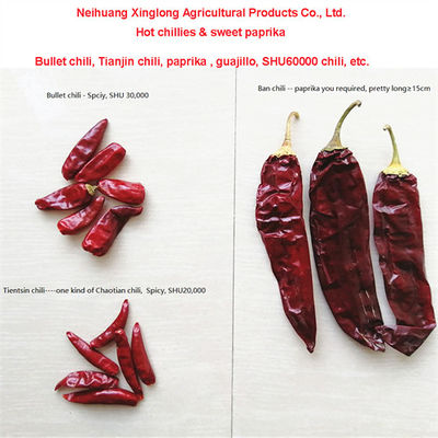 Горячий острый сушеный красный перец 10-25 кг/пакет 000-20 Scoville