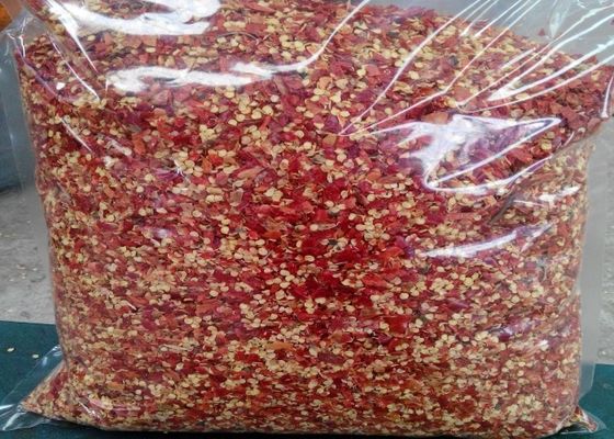 Задавленный Stemless высушенный красный Chili шелушится Condiment еды влаги 1mm 12%