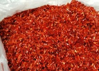 Тяньцзинь высушил красные чили шелушится 3mm высушил задавленные чили HACCP