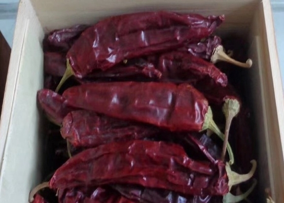 Целое чили гуахильо с/без стебля 500SHU Красное сильное острый вкус чили